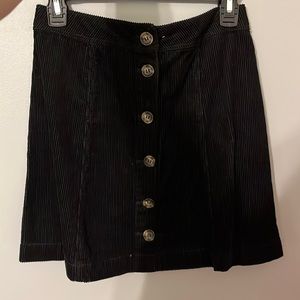 Black Corticoide Skirt